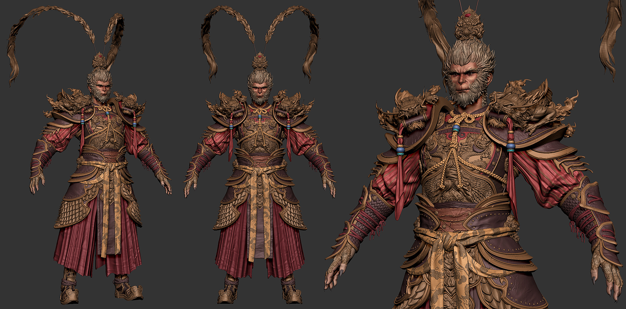 Black Myth Wukong 04 DSculpt Studio 3D Art Oursourcing