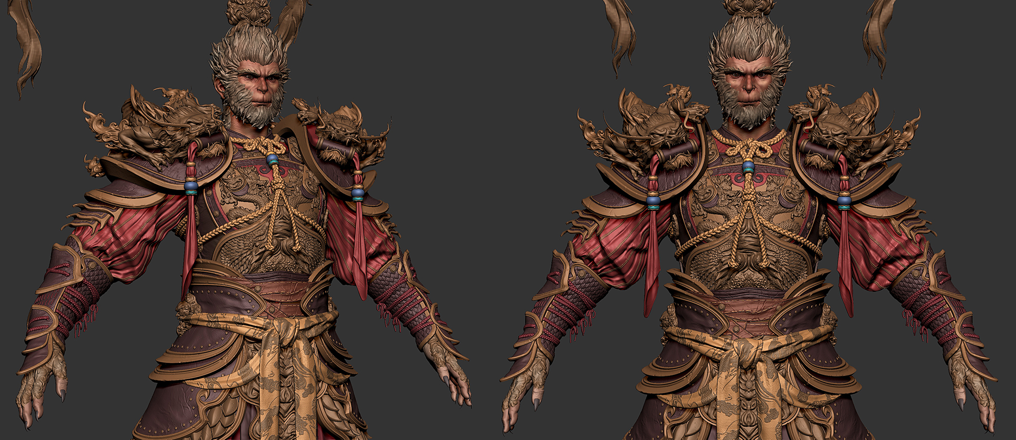 Black Myth Wukong 04 DSculpt Studio 3D Art Oursourcing